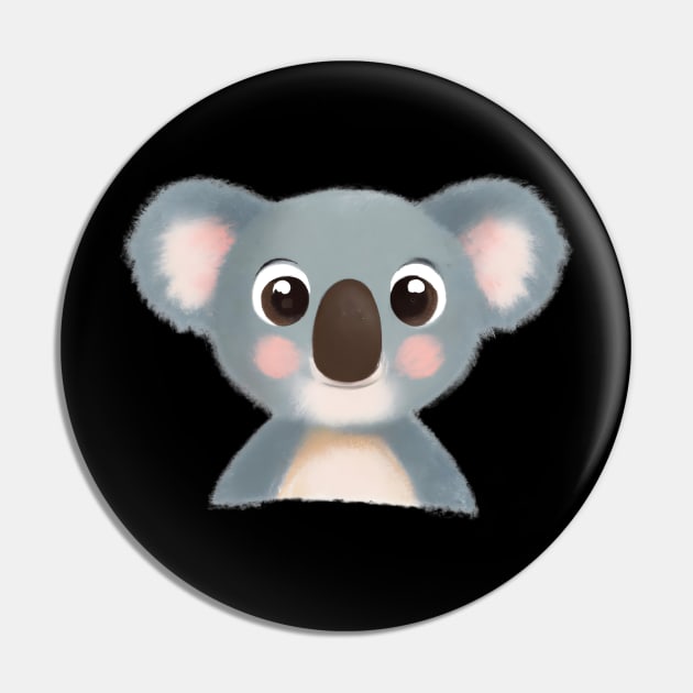 Cute Baby Koala Animal Pin by Zenflow