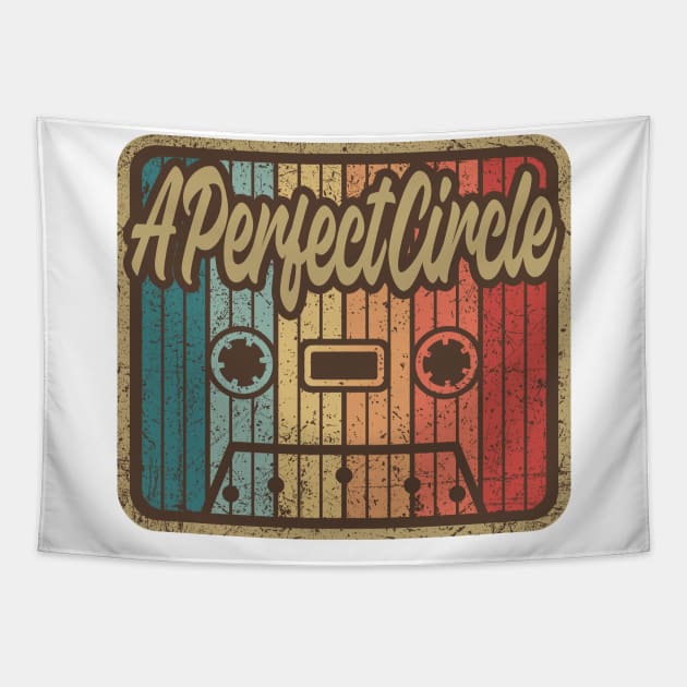 A Perfect Circle Vintage Cassette Tapestry by penciltimes