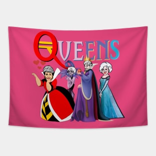 Golden Queens Tapestry