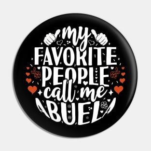 My Favorite People Call Me Abuela Pin