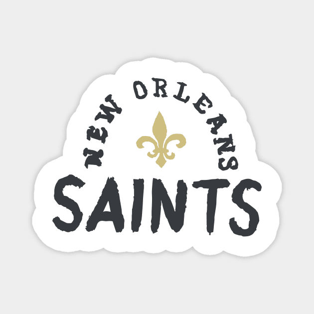 New Orleans Saiiiints 10 Magnet by Very Simple Graph