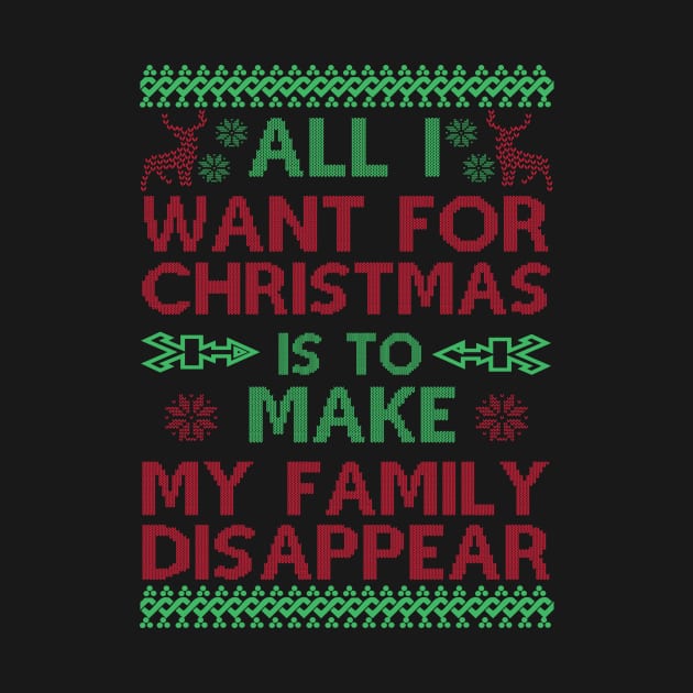 All I Want For Christmas Is To Make My Family Disappear by joshp214