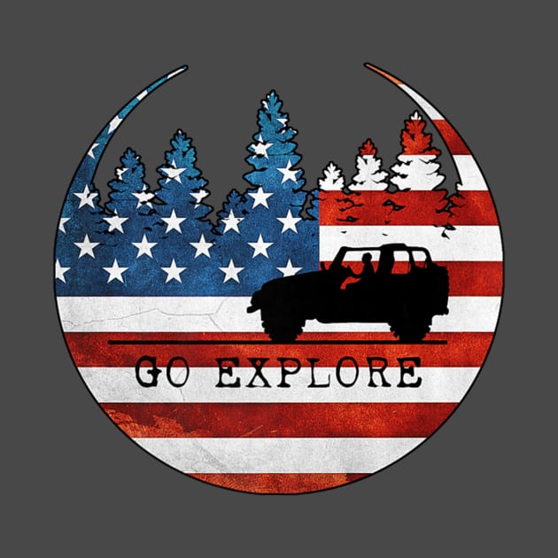 Go Explore American Patriot In 4x4 by Macy XenomorphQueen