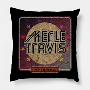 Merle Travis #14 Pillow