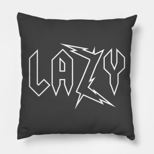 Lazy Vintage Rock Lightening Bolt Design Classic Pillow