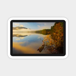 Morning at loch Garten, Scotland Magnet