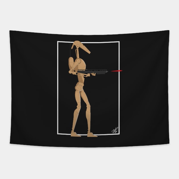 Battle Droid Tapestry by mikineal97