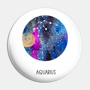 Aquarius Constellation,  Aquarius Pin