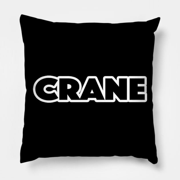 Crane Pillow by lenn