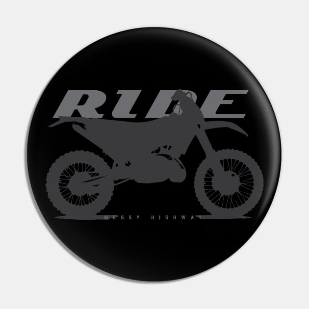 Ride KTM 200 EXE Enduro shadow Pin by MessyHighway