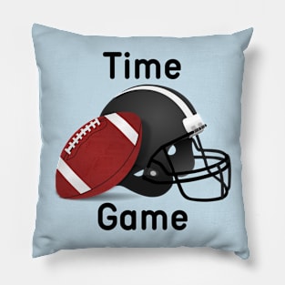 Time Game Baseball Pillow