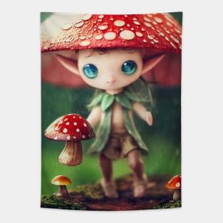 Lucas the forest elf Tapestry