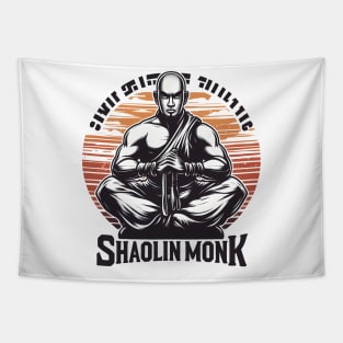 Shaolin Monk Tapestry