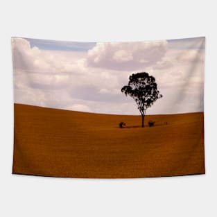 One Tree Alone Tapestry