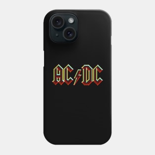 ACDC Retro Glowing Neon Phone Case