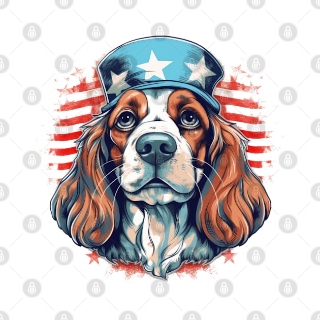 4th of July Dog #10 by Chromatic Fusion Studio