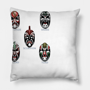 Five Deadly Venoms Pillow