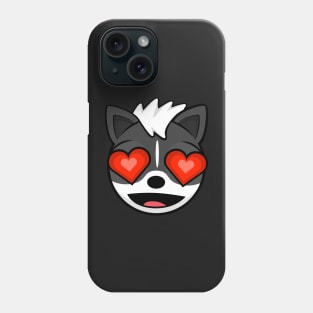 Lovestruck Skunk Melville Phone Case