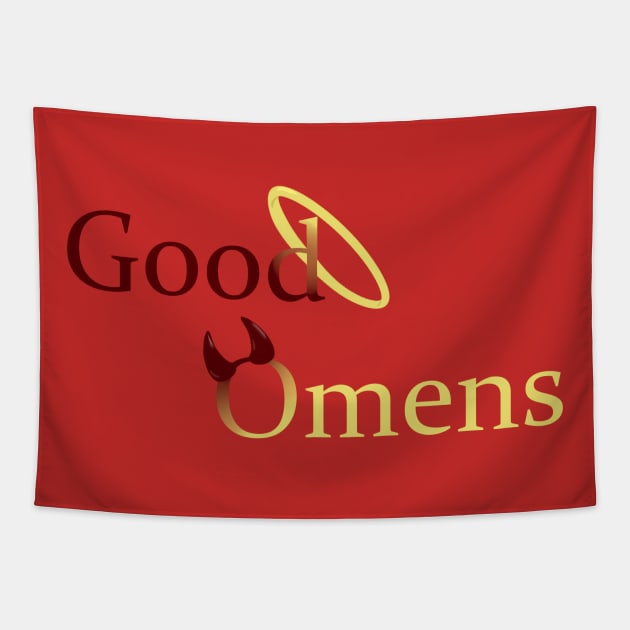 Good Omens Tapestry by spencersthings
