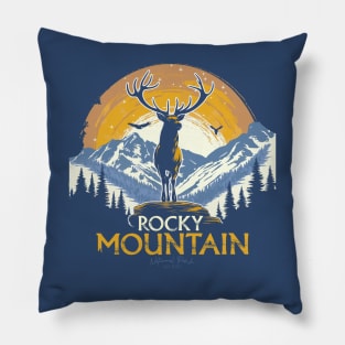 Rocky Mountain National Park Pillow