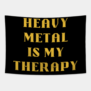 HEAVY METAL ia my therapy Tapestry