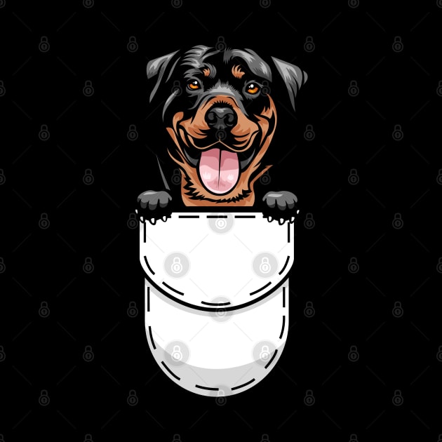 Rottweiler Pocket Dog by Pet My Dog