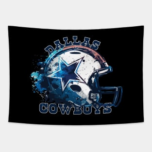 Cowboys Helmet Tapestry