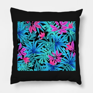 Colorful Leaves Pattern Pillow