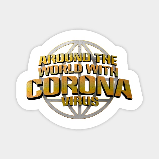 Corona World Magnet by cungtudaeast
