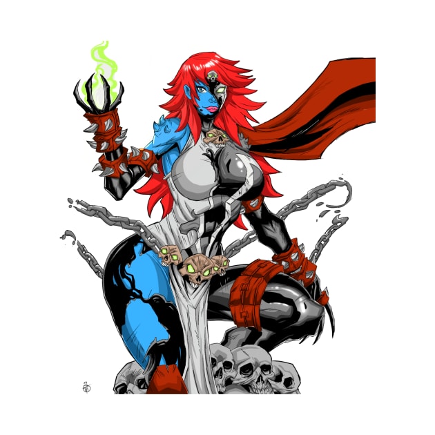 Mystique/Spawn Mashup by Artman11