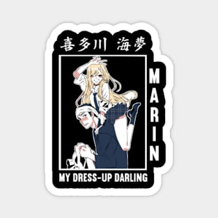 My Dress Up Darling Marin Anime Fanart Magnet