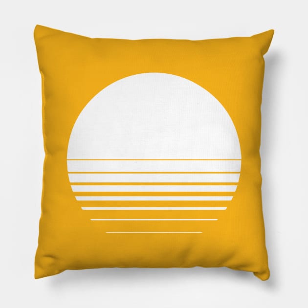 Rising Sun Pillow by Madhav