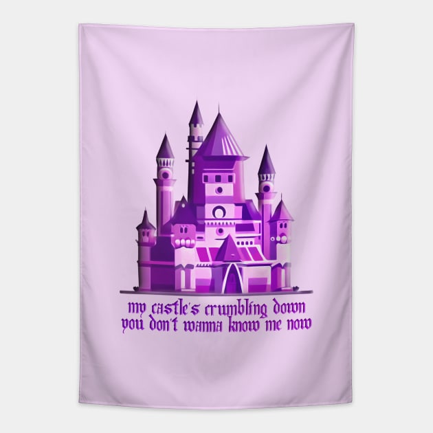 castles crumbling (taylors version) Tapestry by sadieillust