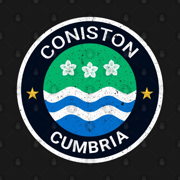 Coniston - Cumbria Flag by CumbriaGuru