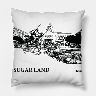 Sugar Land Texas Pillow