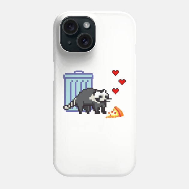 A Trash Panda's Love Phone Case by Rainy Afternoon