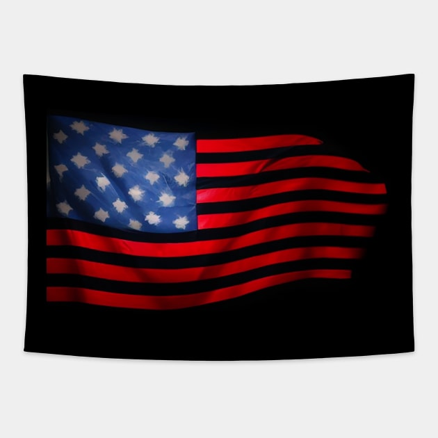 American Flag Tapestry by Just Be Glamorous