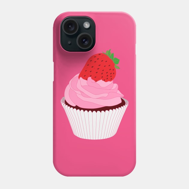 Strawberry Cupcakes Forever Phone Case by inbis