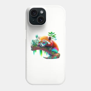 Sleeping Red Panda Phone Case