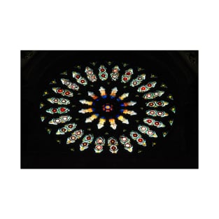 Rose Window at York Minster. T-Shirt