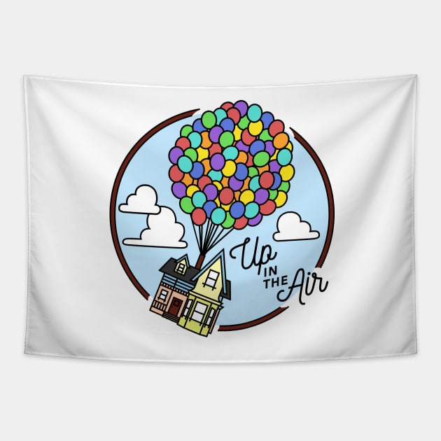 Up In The Air - Color Tapestry by parkhopperapparel