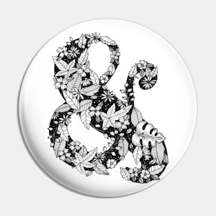 Florals Ampersand Pin