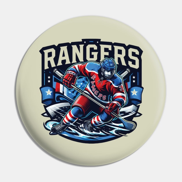 Rangers Pin by Infilife