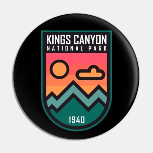 Kings Canyon National Park Pin