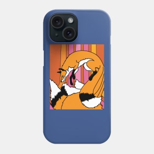 Sweet Retro Vintage Cartoon Fox Phone Case