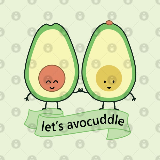 let's avocuddle | by queenie's cards by queenie's cards