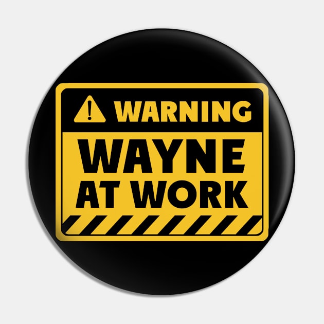 Wayne at work Pin by EriEri