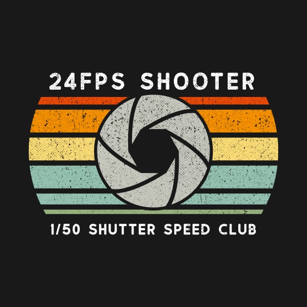 24FPS Shooter Vlogger Gift for Photographer Videographer by Slow Creative