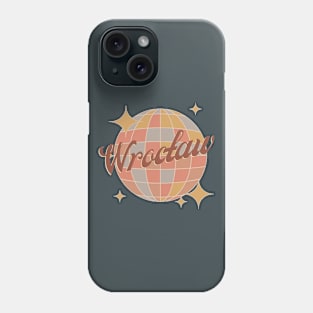 Wroclaw, Breslau, wrocław Poland, Retro Vintage Design Phone Case