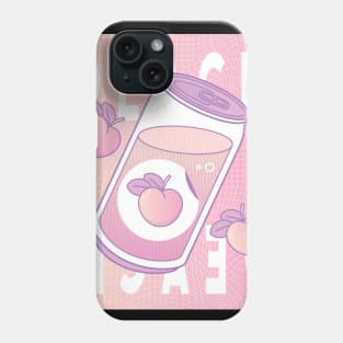 peach soda can Phone Case